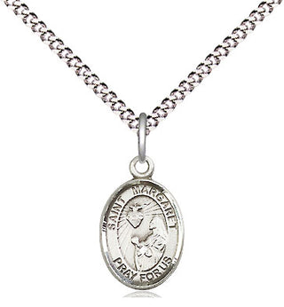 Pewter Saint Margaret Mary Alacoque Medal Religious and Catholic Jewelry Engraved Catholic Saint Jewelry