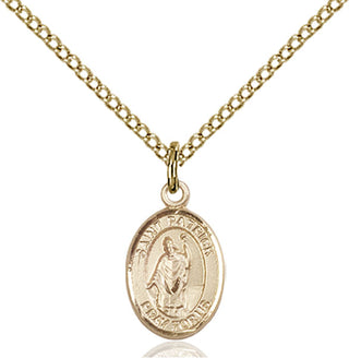 Gold-Filled Saint Patrick Pendant - SALE