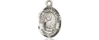 Pewter Saint Bonaventure Medal Engraved Catholic Saint Jewelry