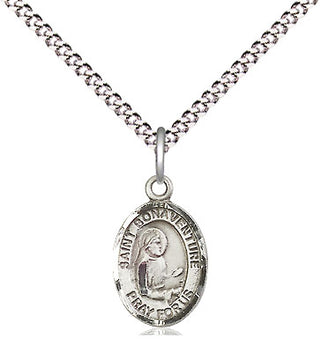 Pewter Saint Bonaventure Medal Religious and Catholic Jewelry Engraved Catholic Saint Jewelry