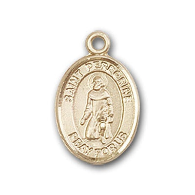 Gold-Filled St. Peregrine Laziosi Pendant
