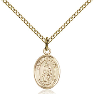 Gold-Filled St. Peregrine Laziosi Pendant