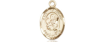 14kt Gold St. Raymond Nonnatus Medal | Small | Engravable