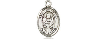 Pewter Saint Raymond Nonnatus Medal Engraved Catholic Saint Jewelry