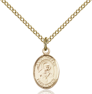 Gold-Filled St. Robert Bellarmine Pendant