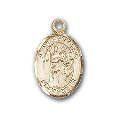 Gold-Filled St. Sebastian Pendant
