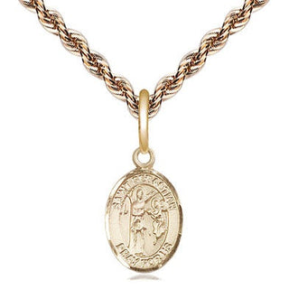 Gold-Filled Saint Patrick Pendant - SALE