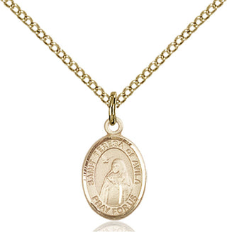 Gold-Filled St. Teresa of Avila Pendant