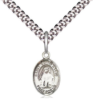 Pewter Saint Edith Stein Medal Religious and Catholic Jewelry Engraved Catholic Saint Jewelry