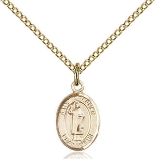 Gold-Filled St. Stephen the Martyr Pendant