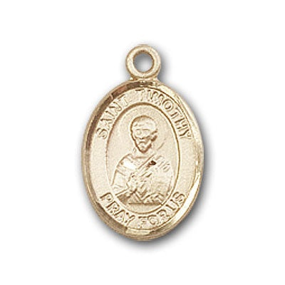 Gold-Filled St. Timothy Pendant