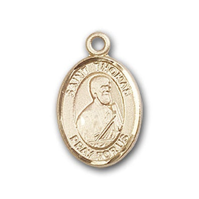 Gold-Filled St. Thomas the Apostle Pendant