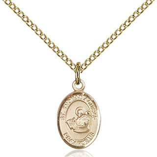 Gold-Filled Saint Thomas Aquinas Pendant - SALE