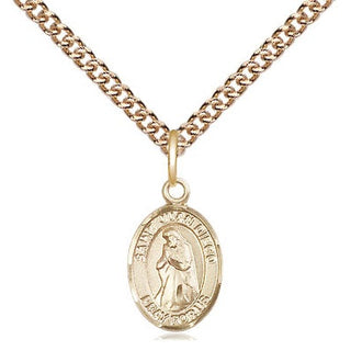 14kt Gold Saint Juan Diego Medal