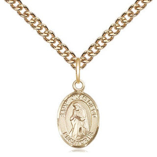 14kt Gold Saint Juan Diego Medal