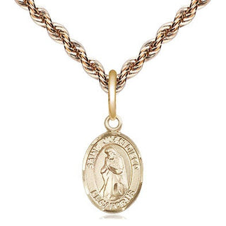 14kt Gold Saint Juan Diego Medal