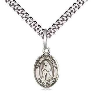 Pewter Saint Juan Diego Medal Religious and Catholic Jewelry