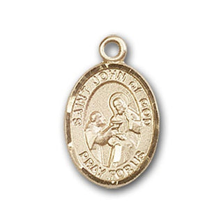 Gold-Filled Saint John of God Pendant