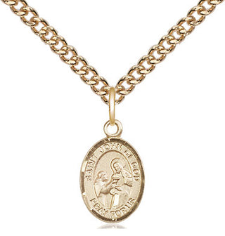 14kt Gold Saint John of God Medal