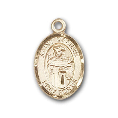 Gold-Filled St. Casimir of Poland Pendant
