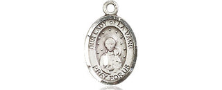 Pewter Our Lady of la Vang Medal Engraved Catholic Saint Jewelry