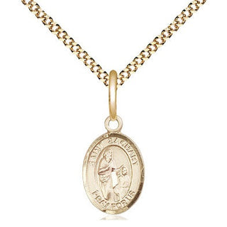 Gold-Filled St. Zachary Pendant