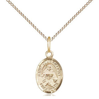 14kt Gold Saint Julie Billiart Medal