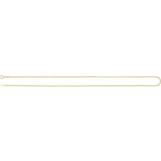 1.8 mm Hollow Diamond-Cut Anchor Chain