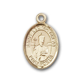 Gold-Filled Saint Leo the Great Pendant