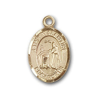 Gold-Filled Saint Valentine of Rome Pendant