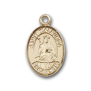 Gold-Filled Saint Walburga Pendant