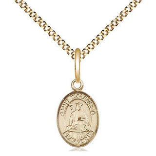 Gold-Filled St. Walburga Pendant