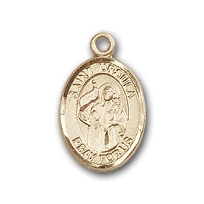Gold-Filled St. Ursula Pendant