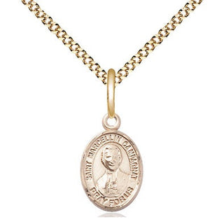14kt Gold Filled Saint Marcellin Champagnat Medal Religious and Catholic Jewelry Engraved Catholic Saint Jewelry