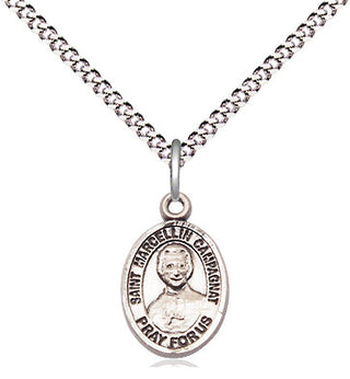 Sterling Silver Saint Marcellin Champagnat Medal Religious and Catholic Jewelry Engraved Catholic Saint Jewelry