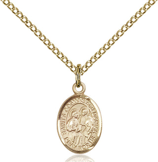 Gold-Filled Sts. Cosmas & Damian Pendant