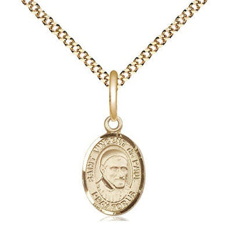 Gold-Filled St. Vincent de Paul Pendant
