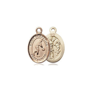 14kt Gold Filled Saint Sebastian Basketball Medal