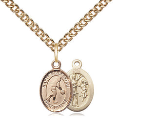 14kt Gold Saint Sebastian Basketball Medal