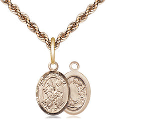 14kt Gold Saint Cecilia Marching Band Medal