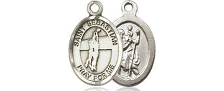 Pewter Saint Sebastian Volleyball Medal