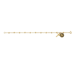  Gold Over Sterling Silver BraceletJ