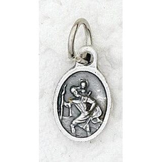 Bulk Saint Christopher Oval Bracelet Medals