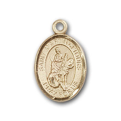 Gold-Filled St. Martin of Tours Pendant
