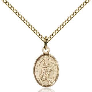 Gold-Filled St. Martin of Tours Pendant