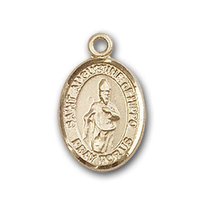 Gold-Filled St. Augustine of Hippo Pendant