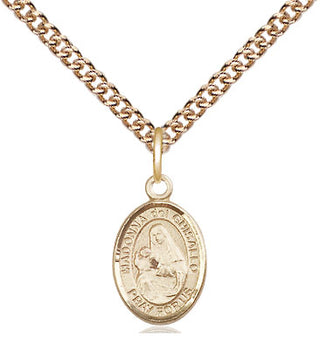 Gold-Filled Saint Valentine of Rome Pendant - SALE