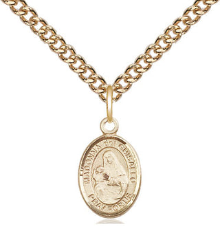 Gold-Filled Saint Valentine of Rome Pendant - SALE