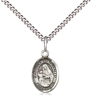 Pewter Saint Madonna Del Ghisallo Medal Religious and Catholic Jewelry Engraved Catholic Saint Jewelry