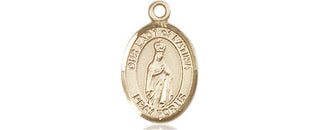 14kt Gold Our Lady of Fatima Medal | Engravable